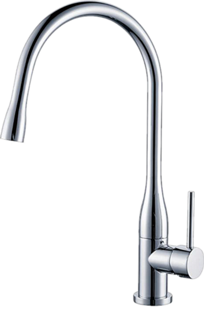 16035 Смеситель однорычажный для кухни "GANZER"  (5/1шт)