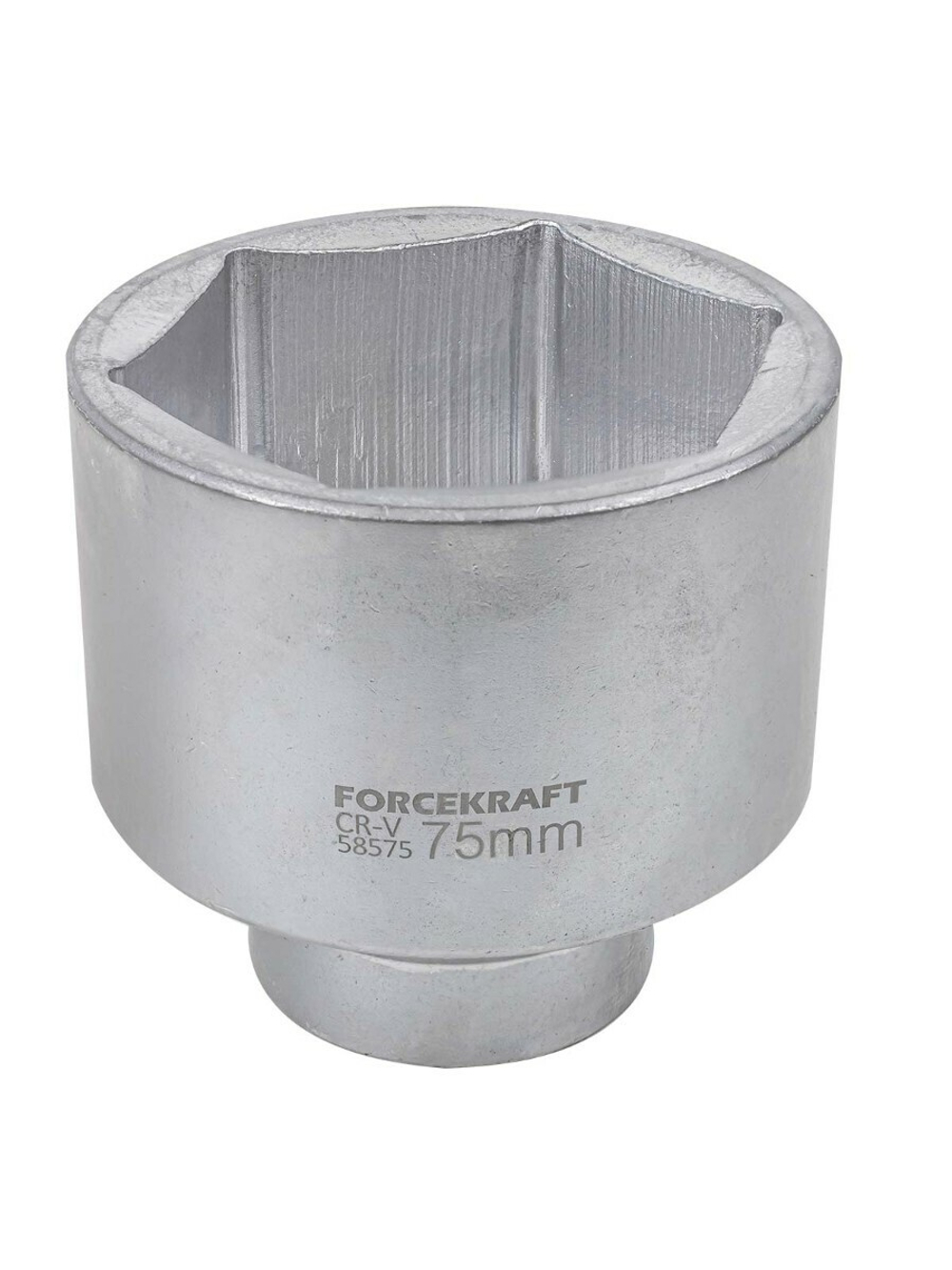 Головка 75мм 1''6гр. FORCEKRAFT FK-58575