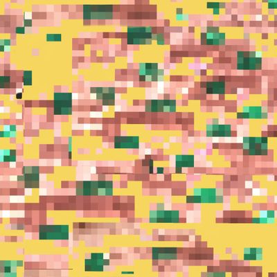 геометрический, пиксельный паттерн