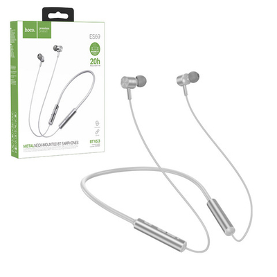 Беспроводные наушники Hoco ES69 platinum neck-mounted BT earphones