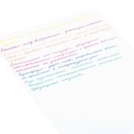 Ручки гелевые ЮНЛАНДИЯ, НАБОР 6 ЦВЕТОВ, МЕТАЛЛИК, с печатью, узел 0,7 мм, линия письма 0,5 мм, 142801