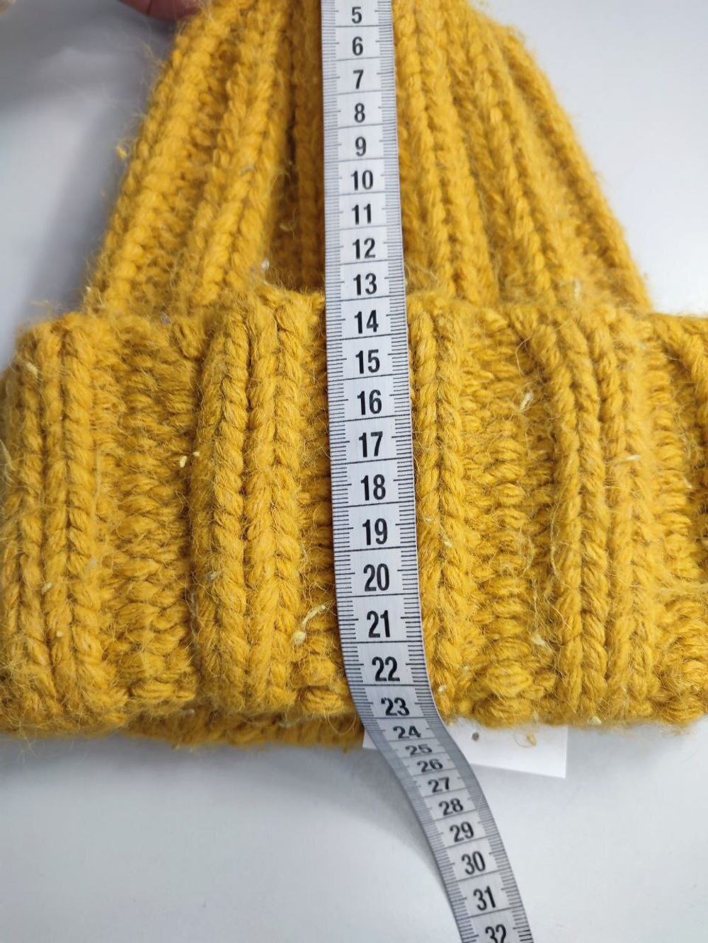 Шапка вязаная зимняя