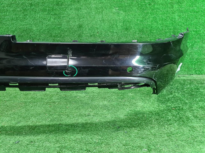 Юбка заднего бампера Audi Q7 2 (2015-2019)