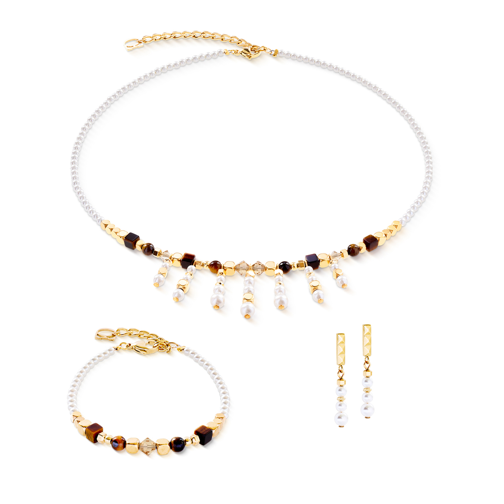 Серьги Coeur de Lion Brown 4200/21-1100