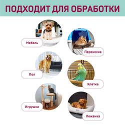 Концентрированное средство для уборки и дезинфекции, хвоя, Wellroom, 900мл