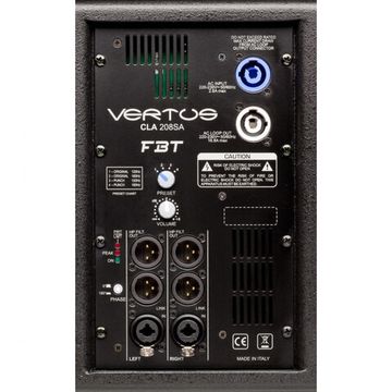FBT Vertus CLA208SA - активный сабвуфер, 600 Вт, динамик 2 по 8 дюймов