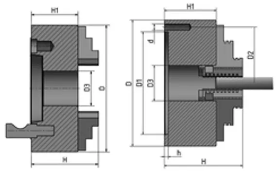 Штоковая опора для домкратов Holmatro TS HGC 5