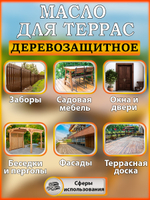 Масло для террас «Бесцветный»