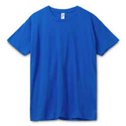 Футболка унисекс Regent 150, ярко-синяя (royal)