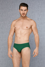 Набор из 3 трусов-брифов Doreanse Basic Cotton: зеленые, бордовые, синие (Размер: L) (Цвет: разноцветный)