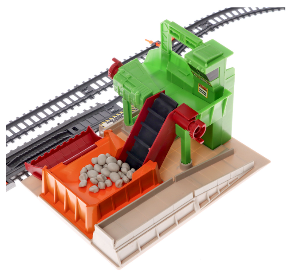 Железная дорога «Каменоломня», работает от батареек