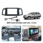 Магнитола для Jeep Grand Cherokee 2004-2007 - Carmedia SF-9253 QLed+2K, Android 13, TS20, CarPlay, 4G SIM-слот