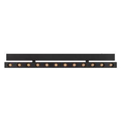 Светильник MAG-DOTS-FOLD-25-S400-12W Warm3000 (BK, 30 deg, 24V) (Arlight, IP20 Металл, 5 лет) 034219