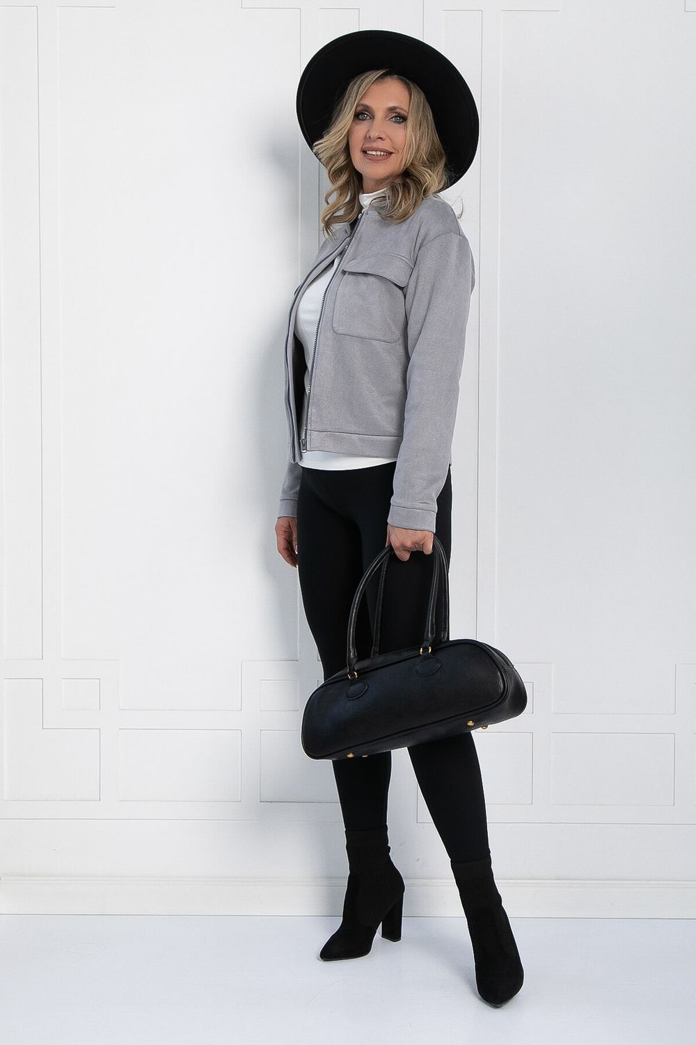 Бомбер Александра (серый) Б12698-2 LT Collection