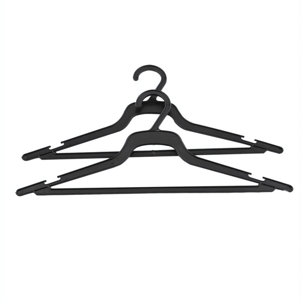 Вешалка - плечики д/легкого пл. - черн 48 разм