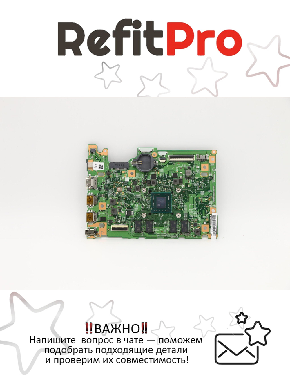 Материнская плата для ноутбука Lenovo Slim 1-14AST-05 A69220E UMA 4G (5B20S43153), оригинал