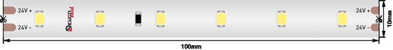 Светодиодная влагозащищенная лента DesignLed 6W/m 60LED/m 2835SMD нейтральный белый 50M 004376