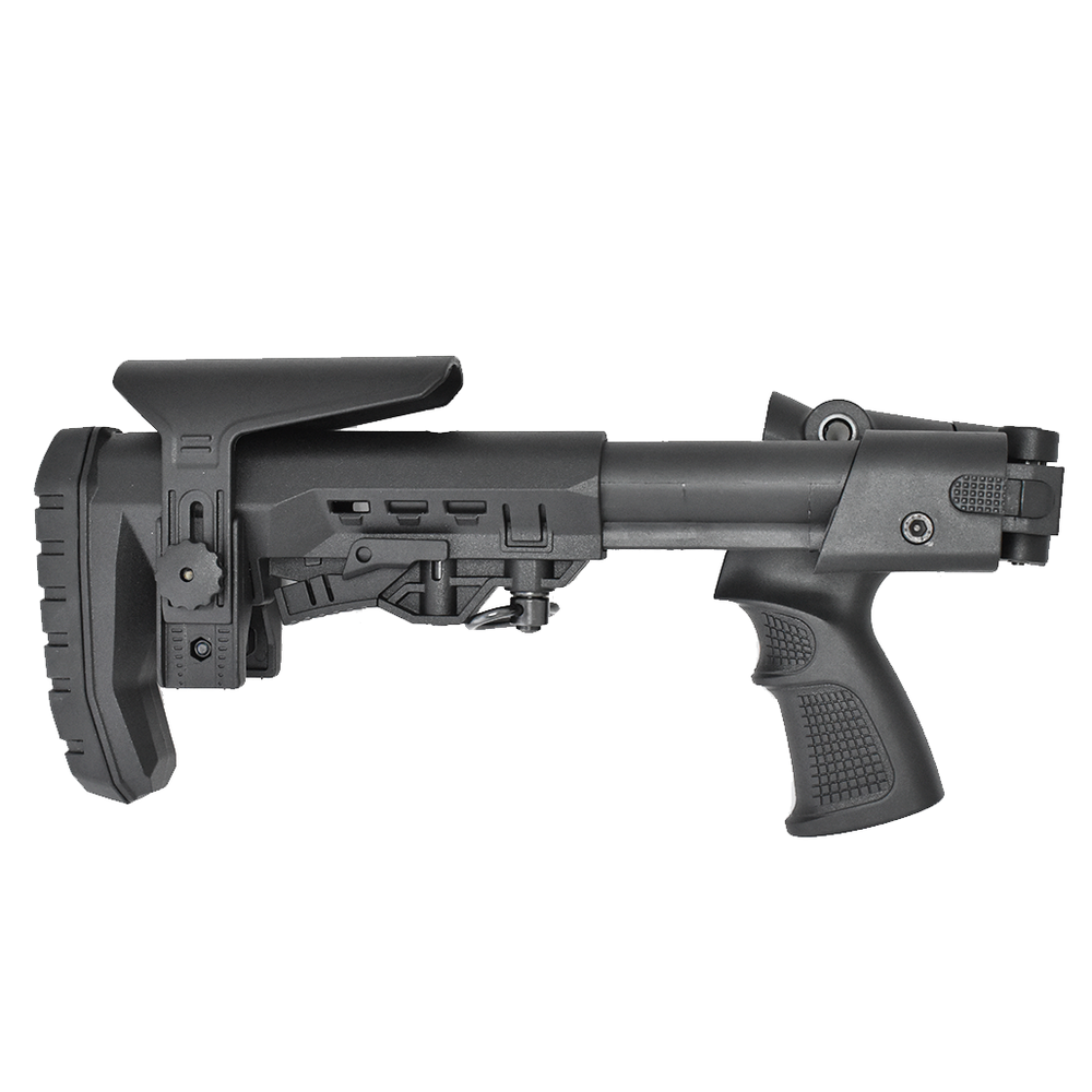 Комплект: Телескопический складной приклад на МР-135, -155, -156, Atom, K.Arma