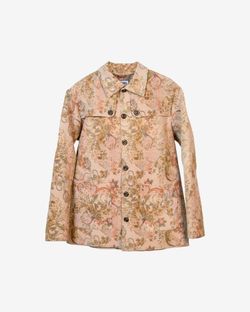 Куртка из Антикварного Гобелена/Antique Gobelin Jacket бежевая