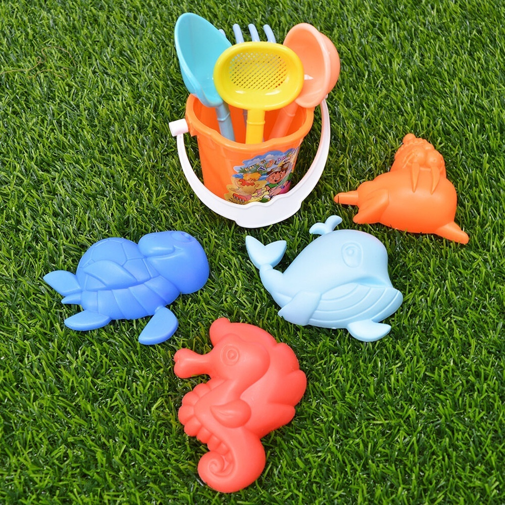 Набор для игры в песочнице "Забава" 17,5*10*9,5см, 9 предметов