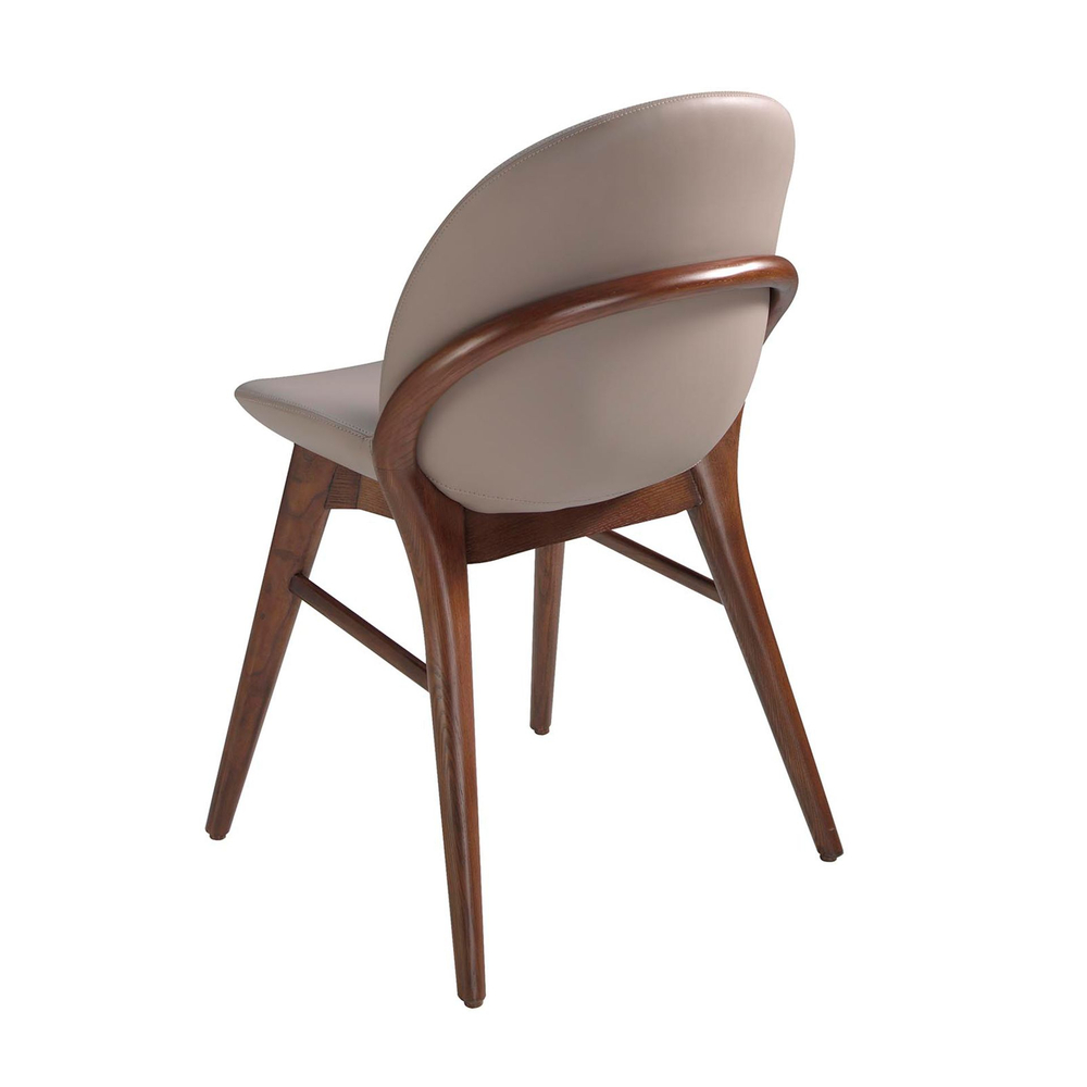 Стул CH19058/4107 с обивкой из экокожи и каркасом из массива ясеня