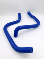Патрубки радиатора Лада Веста ДВС 1.8л Р4М 16-кл силикон синий 2 шт