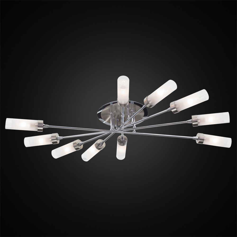 Citilux Хеликс CL109101 Люстра потолочная Матовый Хром