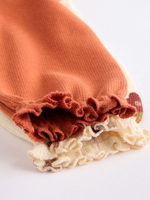 Боди с длинным рукавом для малышей Next 849-230, 2 шт., Светло-бежевый, Оранжевый