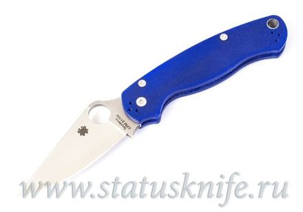 Нож Spyderco C81GPDBL2 Paramilitary 2 CPM-S110V Sprint Run G10