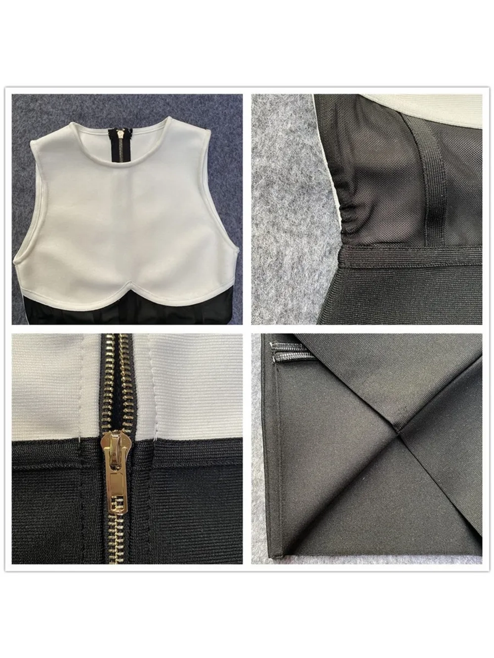 Платье бандажное с корсетом