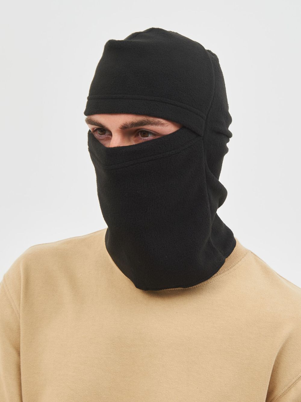 Балаклава Флис (180гр/м) цвет Черный