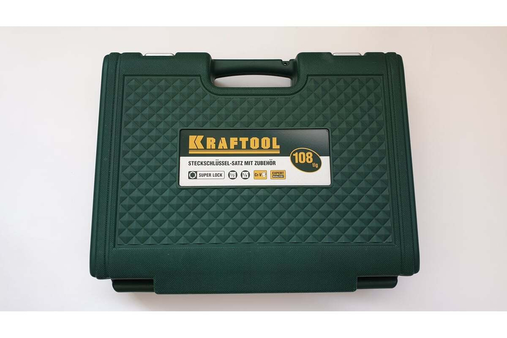 Набор торцовых головок SUPER LOCK 108 предметов KRAFTOOL EXPERT QUALITAT 27888-H108_z03