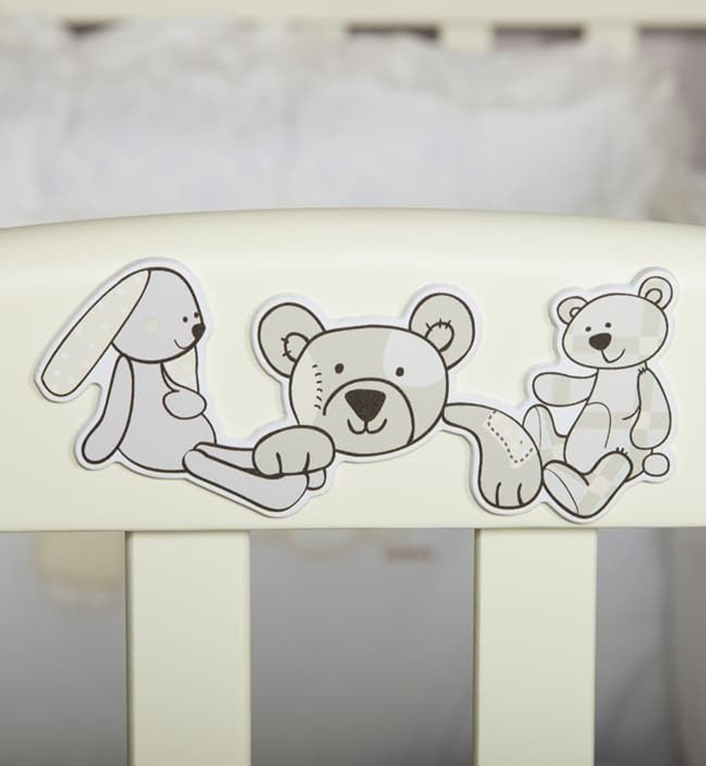 Детская кроватка Italbaby Flash крем