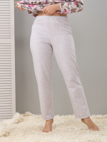 Костюм с брюками КБ-71/бежмеланж-розы