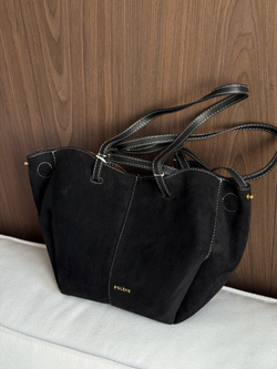 Сумка из эко замши