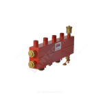 Коллектор котельной сталь 1 1/4" ВР на 3 контура 1" НР R586SEP Giacomini R586SEY03