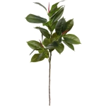 Искусственное растение «Ветка Фикуса» 100см зеленая