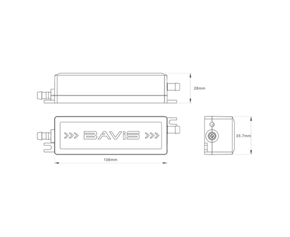 Помпа дренажная BAVIS MB-Aqua проточная, 15 л/ч, 17 Дб