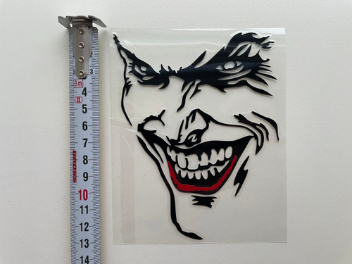 Наклейка (Маска) на автомобиль, стикер на стекло (1 шт.)