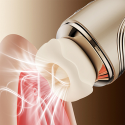 Имитатор куннилингуса BeYourLover Lippy (Губы) вакуумно-волновой с функцией лизания и нагревом