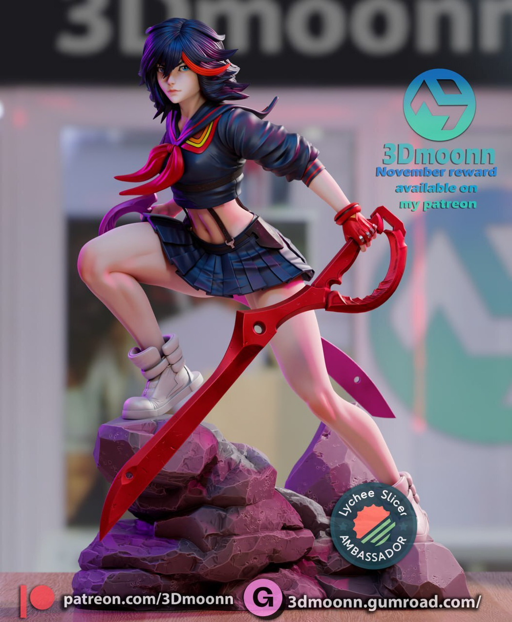 Рюко Матой Убей или умри Фигурка Ryuuko Matoi Kill la Kill