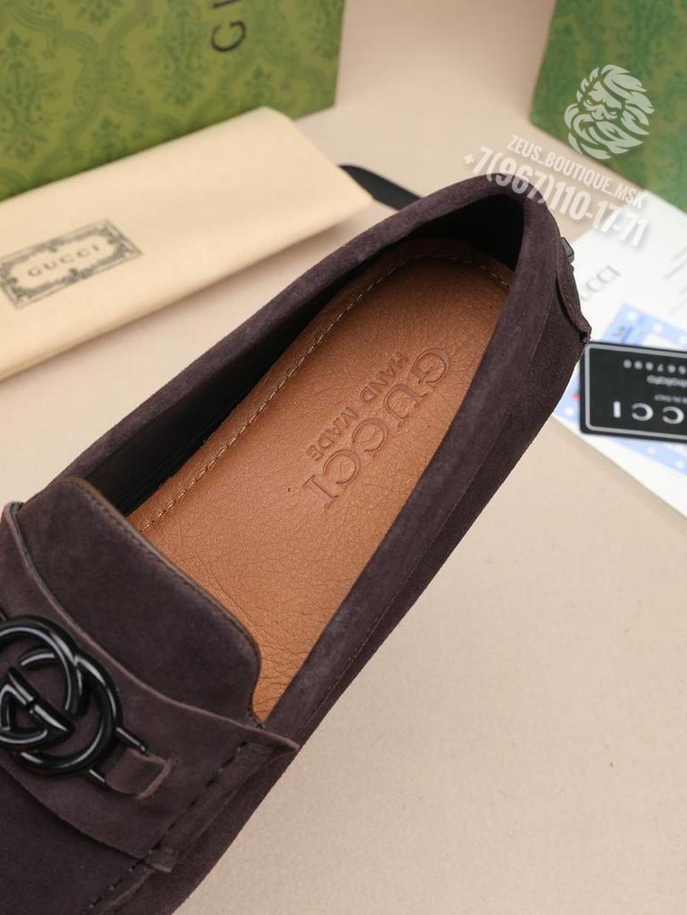 Мокасины Gucci