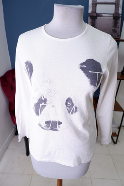 Лонг Kiabi светлый 44 размер