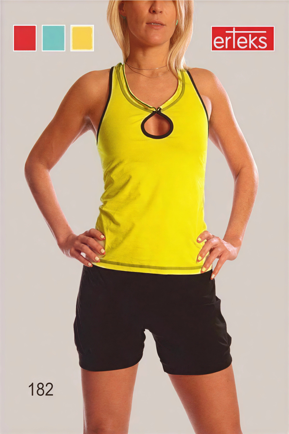 182М желтый комплект женский