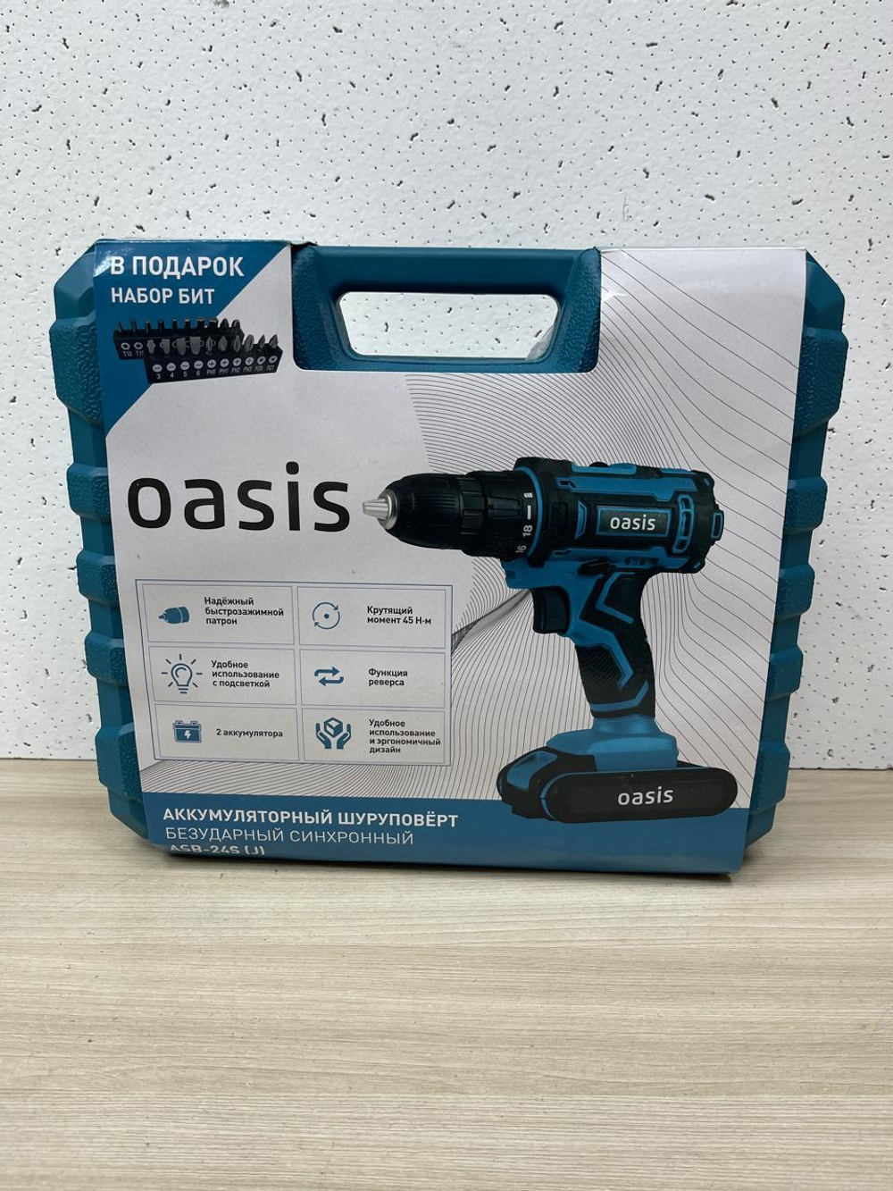 Шуруповерт Oasis ASB-24S
