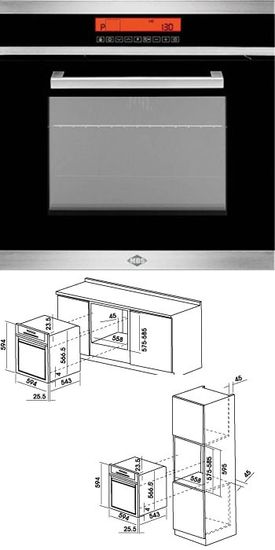 Электрический духовой шкаф MBS DE-601