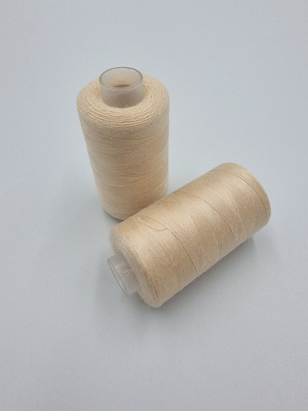 Нитки бежевые 1458 60/2 (Китай)
