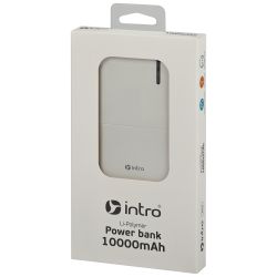 Power bank портативное зарядное устройство Intro ZX10 10000mAh белый | Intro