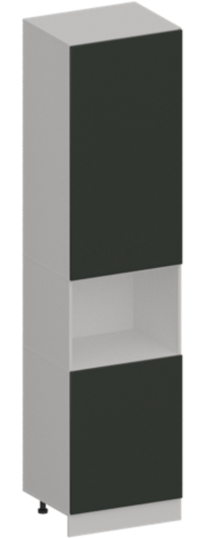 Кухня Модуль ШП 600Н Белый / Насыщенно-зеленый