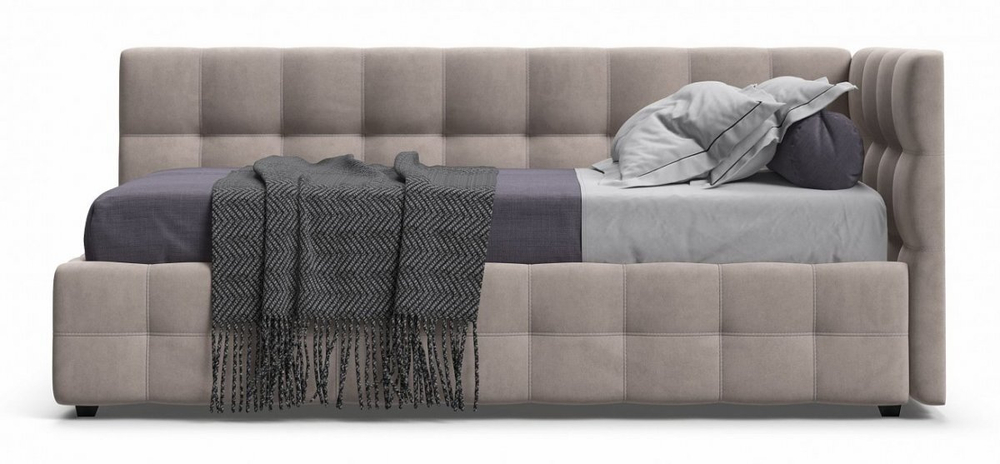 Кровать Босс мини велюр Monolit латте